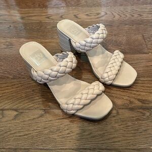 Dolce Vita Tessa braided block heel sandals